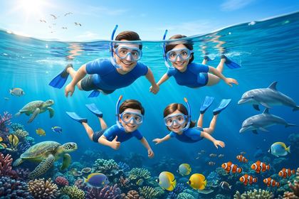 Efecto Sea de fotomatón con IA