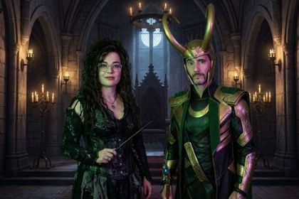 Efecto Villains de fotomatón con IA