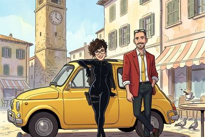 Efecto The Heist de fotomatón con IA