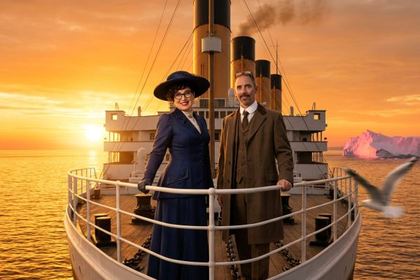 Efecto Titanic de fotomatón con IA