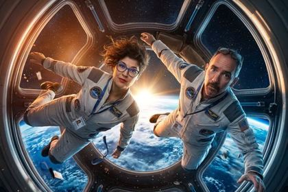 Efecto Orbit de fotomatón con IA