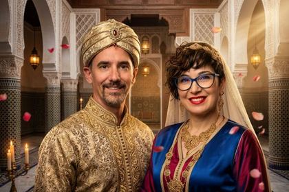 Efecto Arabian Nights de fotomatón con IA