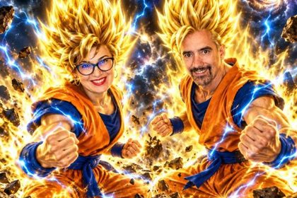 Power Up AI photo booth effect