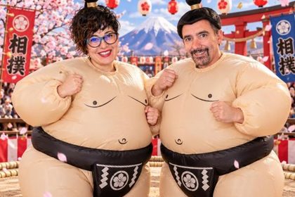 Sumo AI photo booth effect