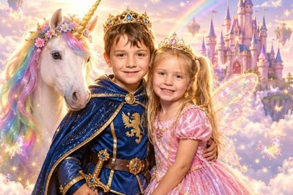 Unicorn Kingdom AI photo booth effect